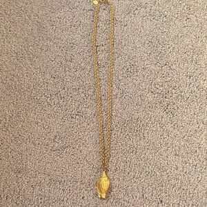 Maeve Carr Gold Shell Pendant Necklace - Women's Fashion Jewelry